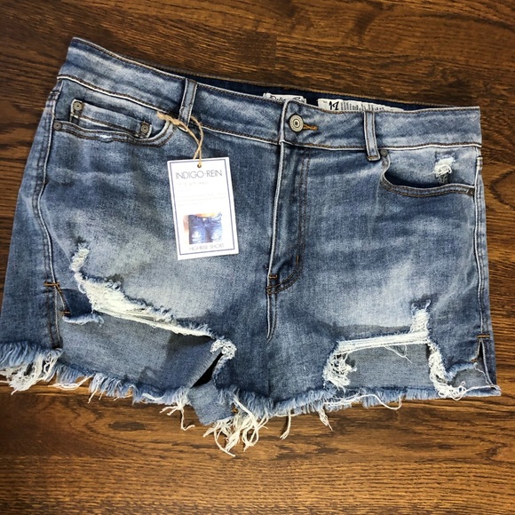 Indigo Rein Jean Shorts Online Store 